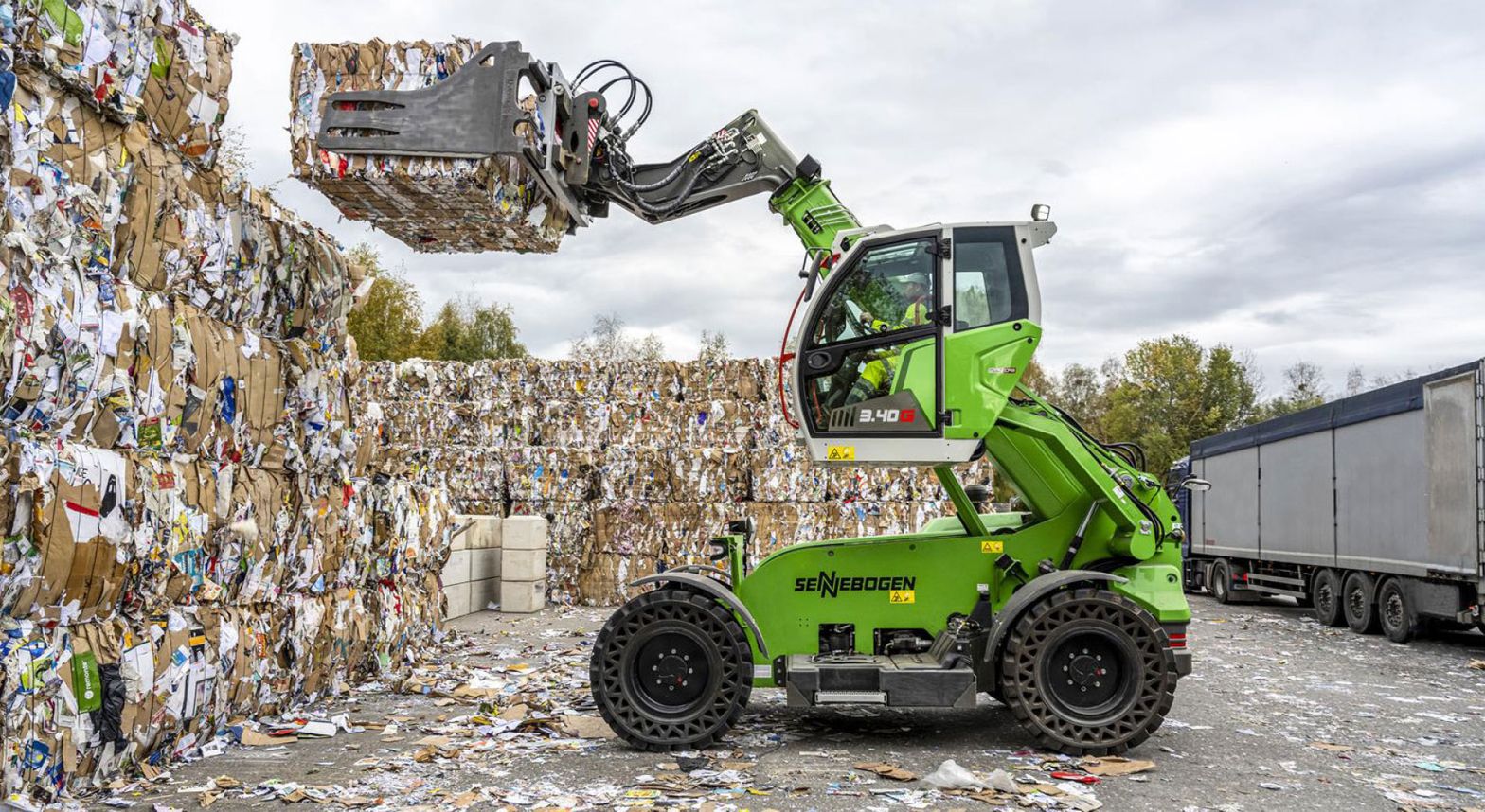 Sennebogen 340G telehandler revolutionizing construction with game-changing capabilities