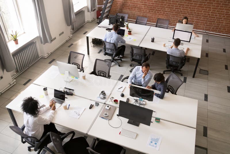 Modern office workspace