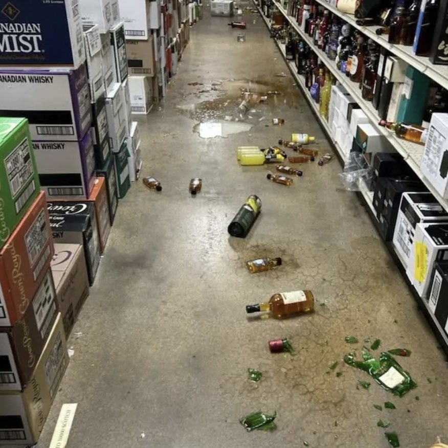 Cole passed out in the bathroom