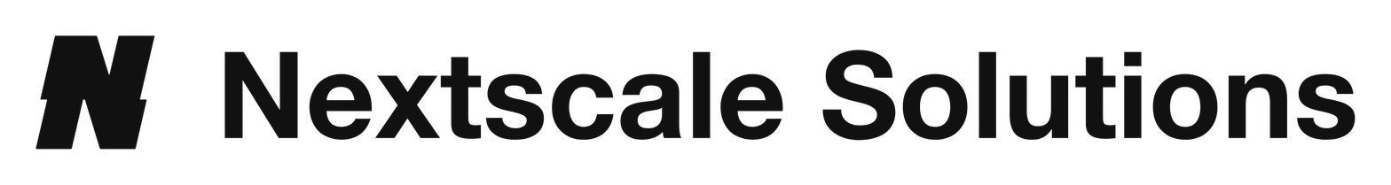 Nextscale Solutions logo - AI development company founded by Meak