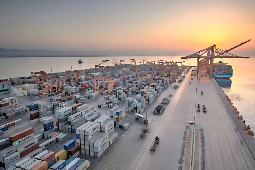 Logistics port