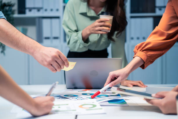 Successful business collaboration and partnership