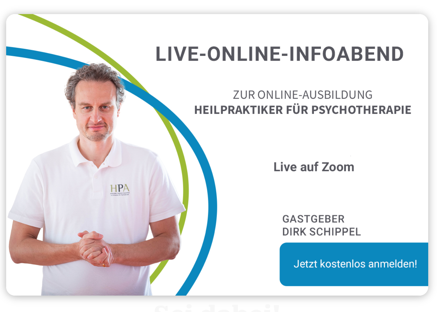 Live Online Event Marketing Banner