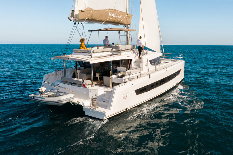 Bali 4.4 Catamaran for Bareboat Charter Master Training in BVI