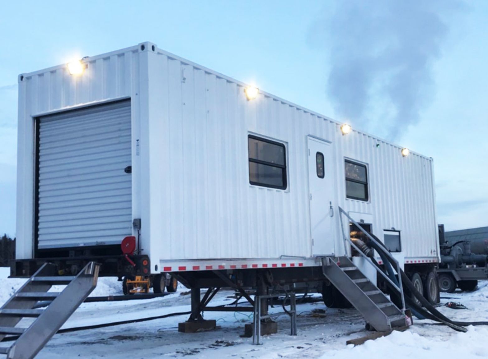 Frac Water Heating Operations