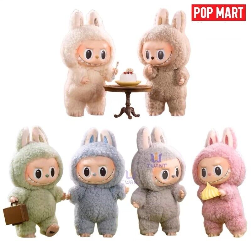 LABUBU Exciting Macaron - Plush Bag Charm